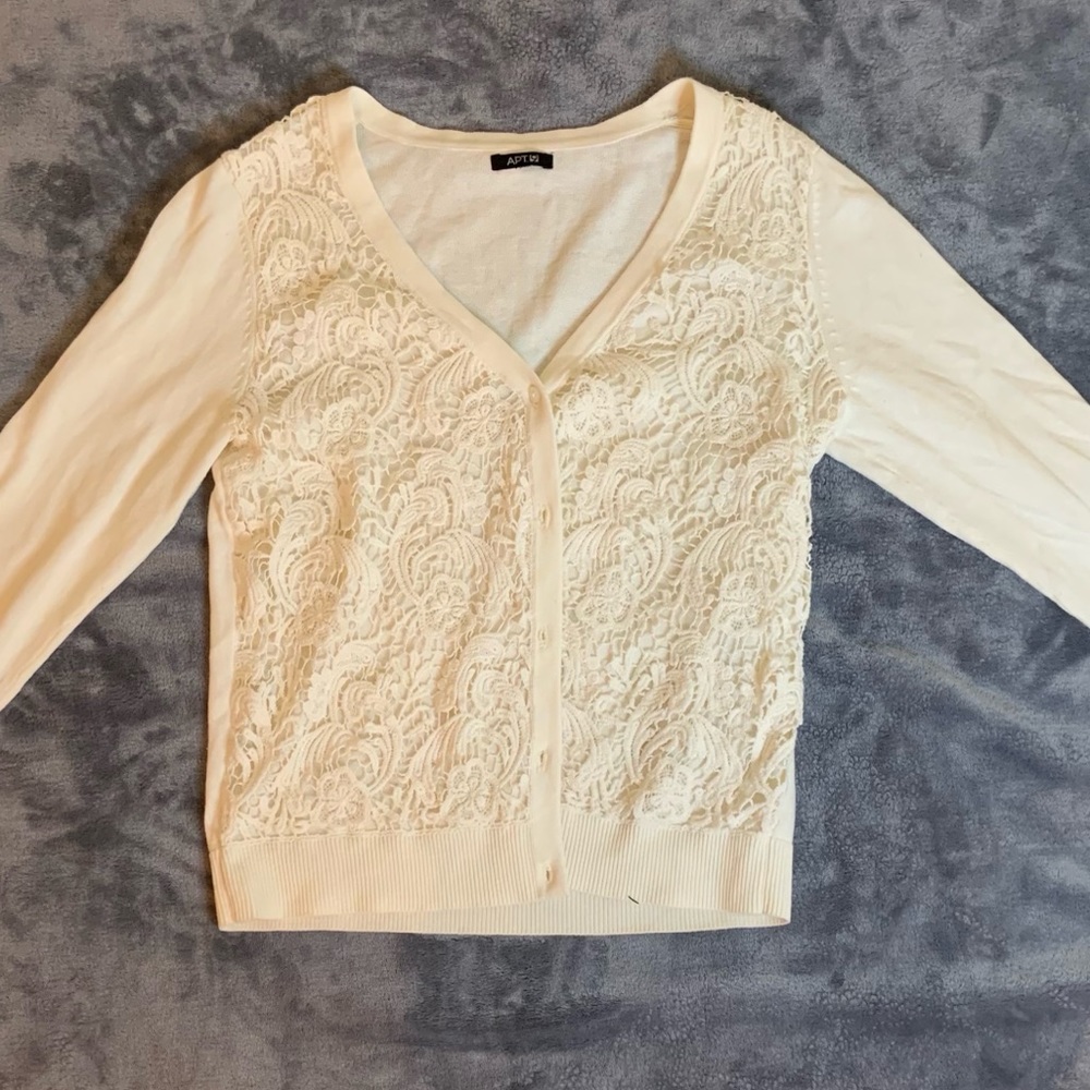 🌸 Apt.9 Lace Sweater
